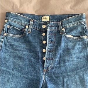 Citizens of Humanity button-fly jeans